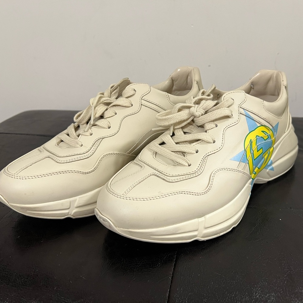 Gucci Rhyton 'Interlocking G Star' Sneakers - Picture 8 of 10